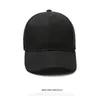 Solid hat spring and summer black mens sunshade baseball cap Korean curved brim cap childrens fashion