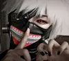 Masque de goule de Tokyo écologique Mascaras effrayants masques d'Halloween Cosplay Kaneki Ken dégraissant coton PU accessoire de fête Anime masque d'horreur 8141252