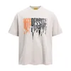 Men's Tshirts Fashion Summer Short Sleeve Cotton T-Shirt Letter Print Male Clothing