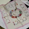 Spring brand silk scarves Fashion women's decorative silk scarves Square silk scarves 70-70cm