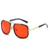 2021 Mode Cool Carré Style Pilote Rivets ditaeds Lunettes De Soleil Femmes Teinte Dégradé Marque Design Lunettes De Soleil Oculos De Sol292p