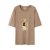 Designer T-shirt, 2024 Ny kortärmad, djurtryck T-shirt, mäns tryckta korta ärmskjorta