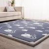 3CM Thicken tatami Carpets Coral fleece bedroom living room rug Baby Crawl mat Child Game carpet kids room Machine Washable Rugs T238Y