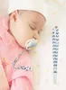 Ibaby Pacifier Clipチェーン幼児幼児ホルダー乳児編組環境に印刷されたポリエステルリボンPacifier Clipsベビーギフト7672349