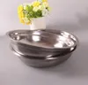 Högkvalitativ skål stor kapacitet salver rostfritt stål soppplatta lättviktiga miljövänliga köksbor 8