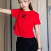 summer women t shirt designer tshirts womens fashion embroidery graphic tee auspicious cloud letters short sleeve shirts