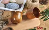 Table Mats Natural Coffee Mug Juice Handmade Wooden Log Wood Beer Color Milk Cup Tea Glass&Bottle Wellness Tumbler Set