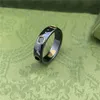 Anelli a fascia in ceramica Anelli bague per uomo e donna fidanzamento sposi gioielli amante regalo279s