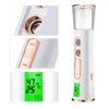 Nebelsprüher Handheld Nano Beauty Instrument Mini Feuchtigkeitsspendender Luftbefeuchter Hautpflege LED-Anzeige Tragbarer Dampfer Vernebler 240306