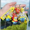 2024 Despicable Me Minions Anime Peripheral Keychain Car Decoration Pendant Boys and Girls Gift Teenagers and Children's Favorite the twelve Chinese zodiac signs