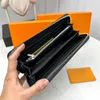 2024 Luxury Designer Bag Tail Single with Striked Leather Feeling Strong Fashion Versatile Card Bag Zero Wallet Double-colored