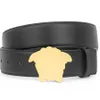 Fashion Belt Man Woman Belts Designer Smooth Gold Sliver Gun Black Buckle Top Quality Cowhide Leather Width 3 8cm G227023F219r