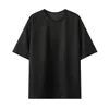 夏の短袖Tシャツの男性ファッション10色のカジュアルスエードTシャツメンズストリートウェアルーズOネックTシャツメン