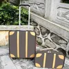 Bagageset Dames Reistas Koffer 20 inch handbagage Trolley Rolling Wheel Plunjezakken FEDEX of UPS snelle levering273W