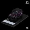 Time Micro 1 64 G550 Starry Violet figuur Legering Diecast Model Auto Collectie Display 240306