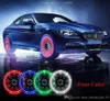 Carstyling biltillbehör Auto Wheel Hub Däck Solar Color LED DECORATIVE LÅNG SOLAR Energi Flash för alla universella bilar MMA13508710276