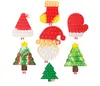 Toys Push Bubble Anxiety Anti Stress Reliever Christmas Tree Santa Hats handskar Kawaii Stuff Autism Antistress Sensory Toy1649077