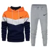 Men Tracksuit Casual Fashion Hip Hop Polar Style Long Sleeve Hoodie Tracksuit Pants Running, Basketball, Soccer Men and Women Y2k5