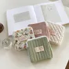 Cosmetic Bags Cute Soft Square Small Toiletry Makeup Organizer Travel Portable Tampon Headphone Card Coin Money Storage