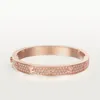 Designer's Flat Inlaid Diamond 18K Gold Wide Bracelet for Women