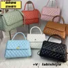 Boutique Usine En Gros Xiaoxiangfeng Nouveau Sac Cf Xiaoxiang Handheld Bandoulière Lingge Brodé Fil Verrouillage Boucle Femmes Épaule Unique Mode