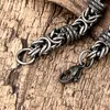 Bangle Vintage Braided Stainless Steel Men's Bracelet Hip Hop Simple Lantern Hand Chain For Male Boyfriend Trendy Gifts