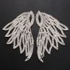 Ear Cuff Exaggerated Oversized Wing Drop Earrings Dinner Jewelry for Women Crystal Irregular Big Dangle Earrings Accessories 230223056