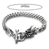 Charm Armband Vintage Men Armband Punk Domineering Dragon Metal Chain Alloy Material