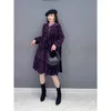 Casual Dresses SuperAen 2024 Winter Korean Style Versatile Doll Dress Mid Length Long Sleeve Fashion For Women