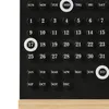 Dekoracyjne figurki Perpetual Calendar Desktop Ozdoby do wyposażenia akcesoriów