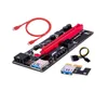 Câble Riser USB 30 PCIE VER009 VER 009S Express 1X 4x 8x 16x, extension pour ordinateur, câbles d'alimentation à 6 broches, connecteurs 2101055, le plus récent