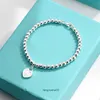 2024 Heart-shaped Fashion Bracelet Commemorative Gift Love Jewelry for Girlfriend Sier Designer W3M0