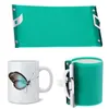 Tasses en Silicone par Sublimation, fixation de pince de tasse enveloppante, réutilisable pour l'impression