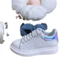 Zapatos de cuero para niños NK Baby Designer Lace Niños Plataforma para jóvenes Zapatillas de deporte Blanco Negro Niños Niñas Veet Gamuza Casual Bebés Zapato para niños pequeños GG