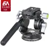 EVUMO Holle Video Hydraulische Kop -80°90° Video Ttipod Kop 360 Panoramische Vlog Universele Balhoofd voor Statief Monopod 240306