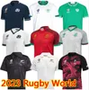 2023 Maglia da rugby Irlanda 22 23 Scozia Inglese Inghilterra meridionale Portogallo Regno Unito Africano casa lontano Maglia da rugby ALTERNATE Africa taglia S-3XL