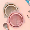 Makeup Brushes Silicone 14.2 14.5 2cm Powerful Powder Grabbing Compact Convenient Soft And Delicate Brush Cleaner Bowl Foldable 59g