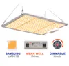 Samsung LM301b Spider SF1000 SF 1000 QB 100 120 WATT LM301H UV IRボード120W LED Grow Light Kit9391730