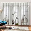 Wohnkultur Luxus Vorhänge Relief Vorhang Für Wohnzimmer Schlafzimmer Blackout Fenster Drapes261C