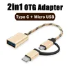 In 1 Type C To USB Adapter OTG Cable Micro Male USB3.0 Female For MacBook Pro Samsung A53