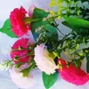 Dekorativa blommor Yan Artificial Silk Carnation Buquets Spring Flower Indoor Room Decoration For Home Table Wedding Floral Arrangement