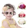 Haarschmuck Baby Mädchen Stirnband Süße Blume Kleinkind Kinder Band Born Elastische Kopfbedeckung Niedliche Mode