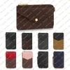 Unisex Fashion Designer Luxury RECTO VERSO Wallet Key Pouch Coin Purse Credit Card Holder TOP Mirror Quality M69431 M69420 M69421 260M