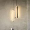 Pendant Lamps Minimalist Lamp Nordic Hanging Lights Bedroom Bedside Chandelier Light