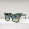Designer Fashion Solglasögon Acetat Fiber Metal Fjäril V126 Womens lyxiga solglasögon Anti UV och antilstrålning solglasögon
