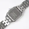 BVF relógio de alta qualidade prata mais diamante 316 pulseira de aço fino espelho de vidro de safira movimento de quartzo suíço 27MM