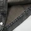 Vestes pour femmes Bows Poches Coton Denim Manteaux Lavés En détresse Esthétique Jean Lâche Pour Femmes Filles Oversize Baggy Outwear Printemps