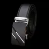 Cinture da uomo di alta qualità Cintura in pelle di design con fibbia automatica di lusso da uomo d'affari per Cinto Cinturones Para Hombre2817