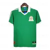 México 2024 Copa Futebol Jerseys Chicharito Raul Lozano 24 25 Torcedores Versão 1985 Retro Kits Crianças Mulheres México Camisa de Futebol Pavão Design Uniformes Vintage