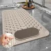 Tapis de bain douche masseur de pieds avec ventouses antidérapantes tapis de salle de bain brosse de Massage à ventouse en Silicone pour salle de bain 240226